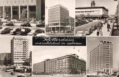 AK / Ansichtskarte ROTTERDAM  NL Holbeinhuis Beurs plein Groothandelsgebouw