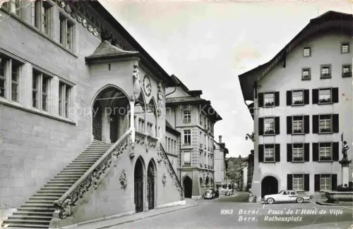 AK / Ansichtskarte BERN BE Rathausplatz