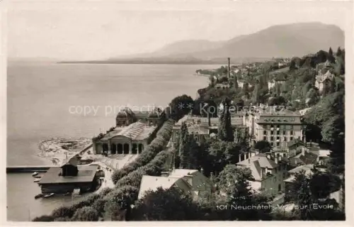 AK / Ansichtskarte Neuchatel NE Vue sur l'Evole