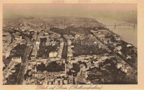 AK / Ansichtskarte BONN Rhein Ballonaufnahme
