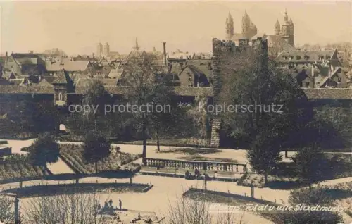 AK / Ansichtskarte WORMS Rhein Ansicht mit alter Stadtmauer
