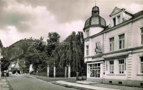 AK / Ansichtskarte Rhoendorf Bad Honnef NRW Café Barthels mit Drachenfels