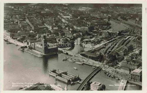 AK / Ansichtskarte STOCKHOLM  Sweden Stadshuset med Kuengsholmen