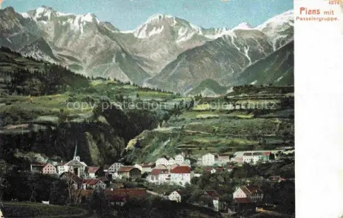 AK / Ansichtskarte Pians Tirol AT Panorama mit Passeiergruppe