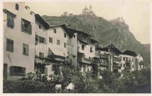 AK / Ansichtskarte Klausen Chiusa Eisacktal Bolzano Suedtirol IT Teilansicht mit Blick zum Schloss
