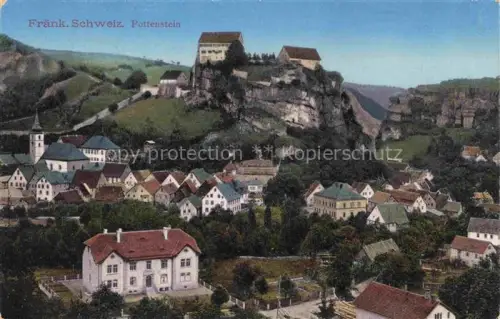 AK / Ansichtskarte Pottenstein Oberfranken Panorama