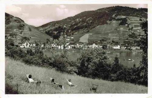 AK / Ansichtskarte AssMANNSHAUSEN Rhein Panorama Blick ueber den Rhein