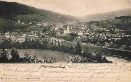AK / Ansichtskarte Muerzzuschlag Steiermark AT Panorama