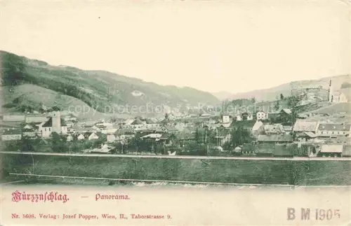 AK / Ansichtskarte Muerzzuschlag Steiermark AT Panorama
