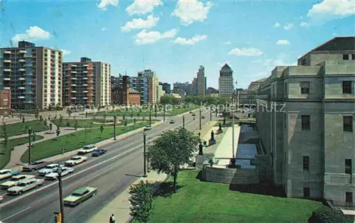 AK / Ansichtskarte St-Louis Moselle 57 Greetings Downtown 