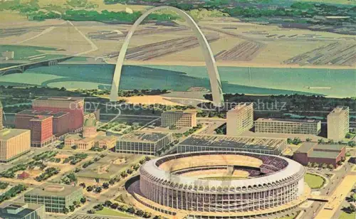 AK / Ansichtskarte ST LOUIS Missouri USA Projected new Look for Downtown