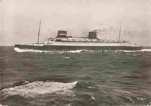 AK / Ansichtskarte Dampfer Oceanliner Norddeutscher Lloyd Bremen Europa 