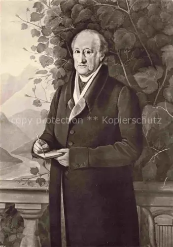AK / Ansichtskarte GOETHE Johann Wolfgang von (1749-1832) Dichter Johann Joseph Schmeller Frankfurt Museum 