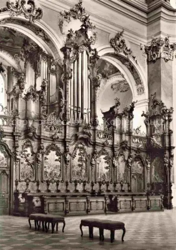 AK / Ansichtskarte Orgel Kirchenorgel Organ Orgue Basilika Ottobeuren Allgaeu 