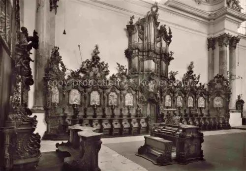 AK / Ansichtskarte Orgel Kirchenorgel Organ Orgue Muenster Zwiefalten 