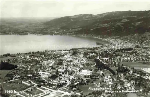 AK / Ansichtskarte BREGENZ Vorarlberg Bodensee Fliegeraufnahme
