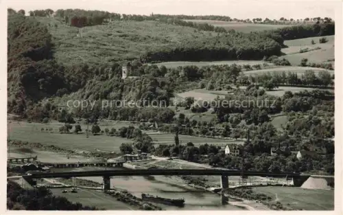 AK / Ansichtskarte Obrigheim Baden Panorama Neckar Bruecke