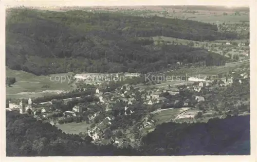 AK / Ansichtskarte BADEN-BADEN Panorama Blick vom alten Schloss