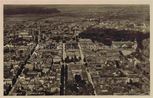 AK / Ansichtskarte DARMSTADT Hessen Fliegeraufnahme