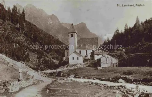AK / Ansichtskarte St Leonhard Pitztal Tirol AT Kirche Alpen