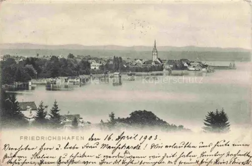 AK / Ansichtskarte FRIEDRICHSHAFEN Bodensee Panorama