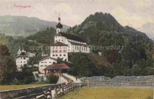 AK / Ansichtskarte Tschagguns Vorarlberg AT Teilansicht mit Kirche