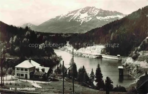 AK / Ansichtskarte Erlaufklause Erlaufsee Mariazell Steiermark AT Panorama Gasthaus am Erlaufsee