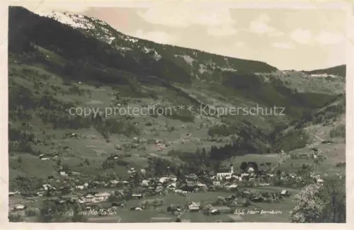 AK / Ansichtskarte Schruns Tschagguns Vorarlberg AT Panorama Montafon