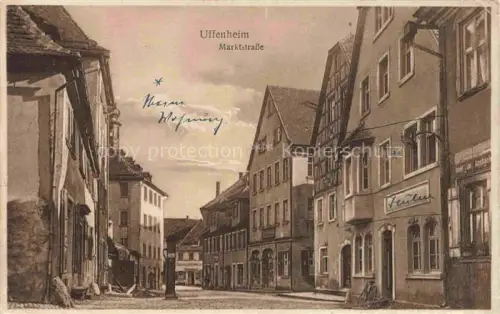 AK / Ansichtskarte Uffenheim Neustadt Aisch-Bad Windsheim Bayern Marktstrasse