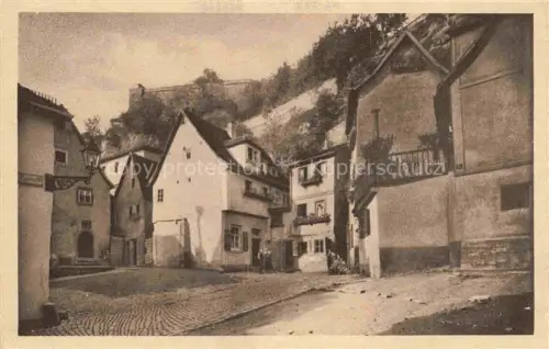 AK / Ansichtskarte WueRZBURG Bayern Hirtenhof mit Felsengasse Malerische Winkel Serie I Nr. 402