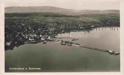 AK / Ansichtskarte Immenstaad Bodensee Fliegeraufnahme