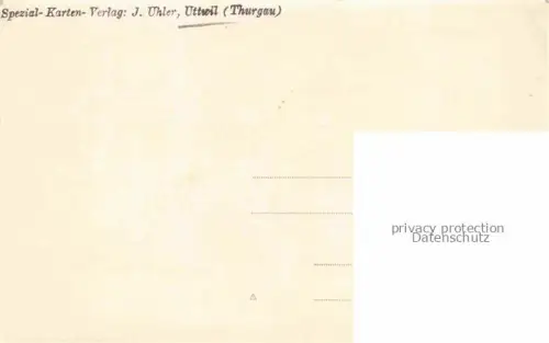 AK / Ansichtskarte Uttwil Bodensee Arbon TG Uferpartie am See Anleger