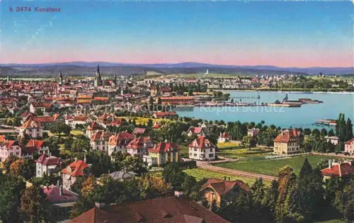AK / Ansichtskarte KONSTANZ Bodensee BW Panorama