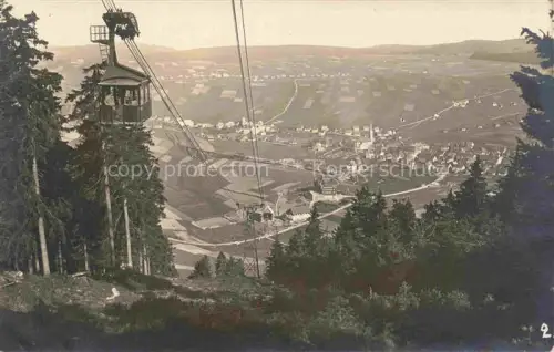 AK / Ansichtskarte Oberwiesenthal Erzgebirge Sachsen Schwebebahn Oberwiesenthal Fichtelberg