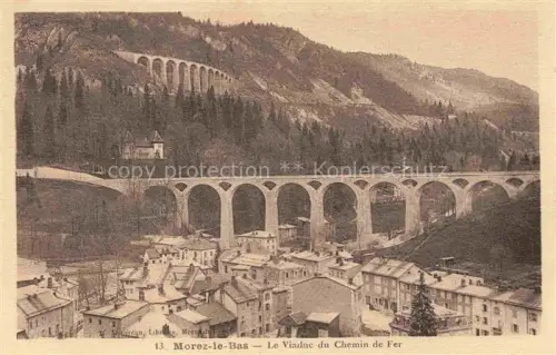 AK / Ansichtskarte Morez-les-Bas Viaduc Morez Saint-Claude 39 Jura Viaduc du Chemin de Fer