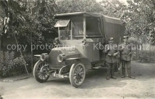AK / Ansichtskarte 012 Regiment Bayern 012 Infanterie Neu-Ulm Feldpostwagen Foto Oldtimer