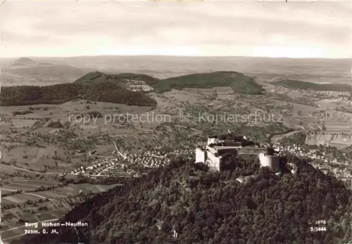 AK / Ansichtskarte Hohen-Neuffen Burg Fliegeraufnahme