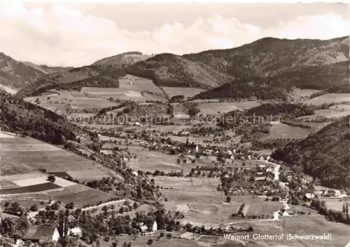 AK / Ansichtskarte Glottertal Schwarzwald Panorama