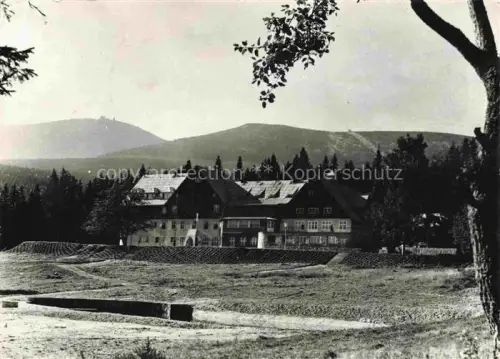 AK / Ansichtskarte Karpacz Krummhuebel Riesengebirge PL Hotel Gorski Orlinek