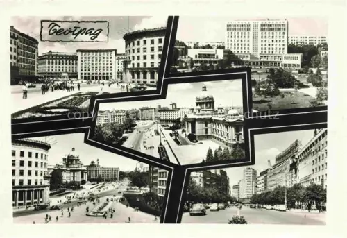 AK / Ansichtskarte Beograd Belgrad Serbija Stadtbilder 