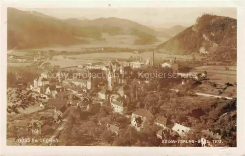 AK / Ansichtskarte Goess LEOBEN Steiermark AT Panorama mit Klosterkirche