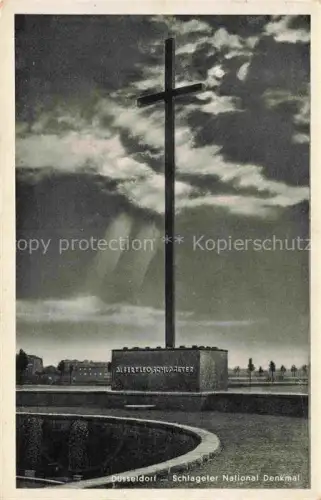 AK / Ansichtskarte DuessELDORF Schlageter National Denkmal