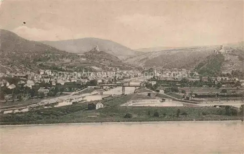 AK / Ansichtskarte Niederlahnstein Lahnstein Rheinland-Pfalz Panorama