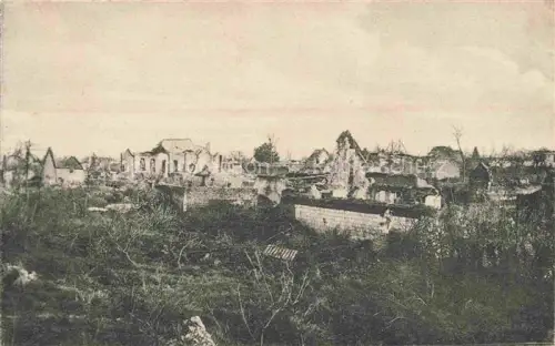AK / Ansichtskarte Ficheux ARRAS 62  Pas-de-Calais Ruines Grande Guerre Truemmer 1. Weltkrieg Feldpost