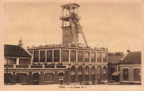AK / Ansichtskarte LENS 62 Pas-de-Calais La Fosse No. I Bergwerk