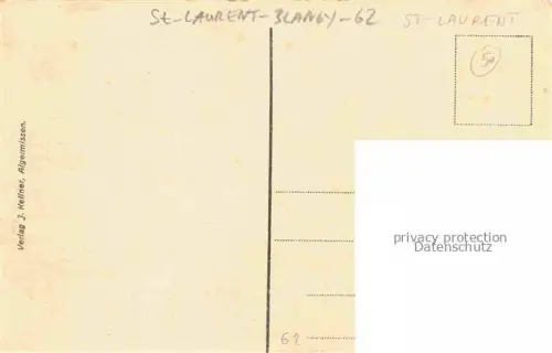 AK / Ansichtskarte St-Laurent-Blangy ARRAS 62 Pas-de-Calais Kirche Eglise Ruines Grande Guerre Truemmer 1. Weltkrieg