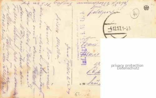 AK / Ansichtskarte Pont-a-Vendin LENS 62 Pas-de-Calais Blick auf die Kirche Feldpost Ruines Grande Guerre Truemmer 1. Weltkrieg