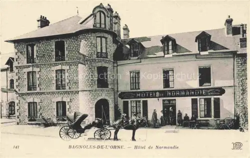 AK / Ansichtskarte Bagnoles-de-l Orne 61 Hôtel de Normandie