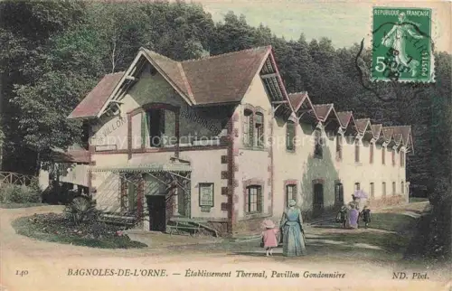 AK / Ansichtskarte Bagnoles-de-l Orne 61 Etablissement Thermal Pavillon Gondonnière