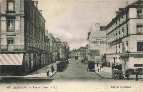 AK / Ansichtskarte ALENCON 61 Orne Rue du Cours